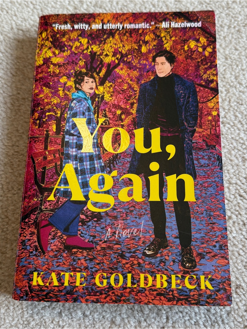 3/$15 You, Again, by Kate Goldbeck - 2023 Romantic Paperback